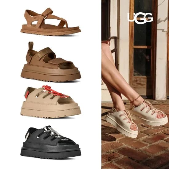 UGG 골든글로우 토글 샌들 142560원 무배