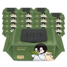 슈퍼대디 82평량 물티슈 20팩 22,020원 무배 핫딜