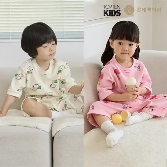 탑텐키즈 여아 코튼스판 7부 레깅스 외 다양