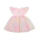 프렌치캣 핑크 다이마루 샤 원피스