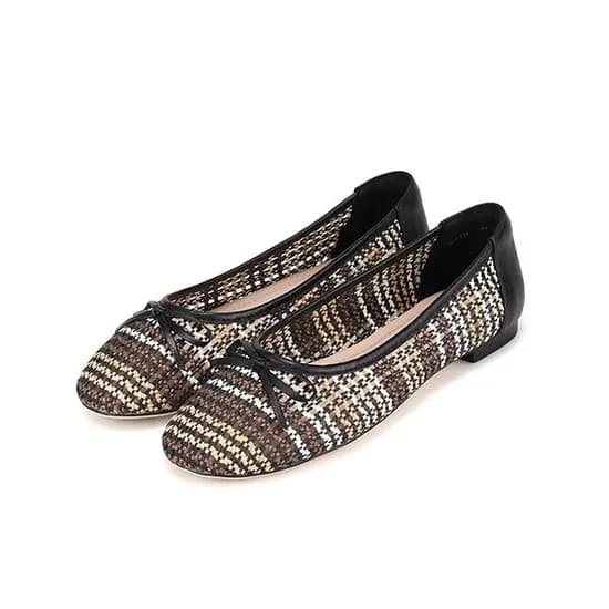 바바라 메쉬 스타일링 여성플랫