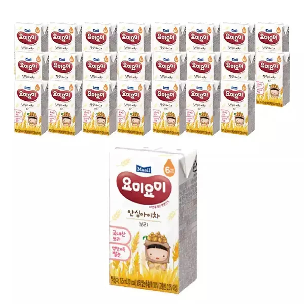 요미요미 안심아이차 보리 125ml 24개 (소비기한 임박) 5950원 무배