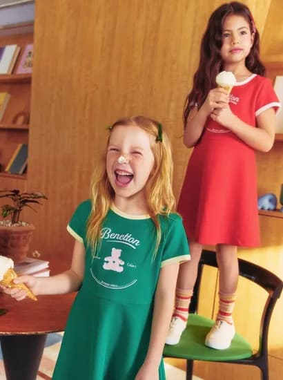 베네통키즈 와플 플레어 원피스 3종 택1 카카오머니 26380원 무배