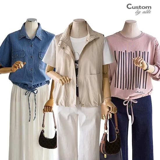 반하이넥 투버튼 스트링조끼 15,430원 무배