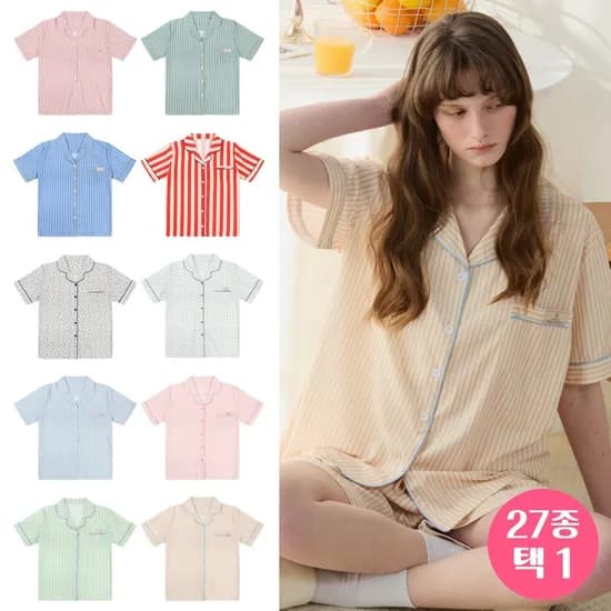 핑크존 잠옷 반팔세트 16720원