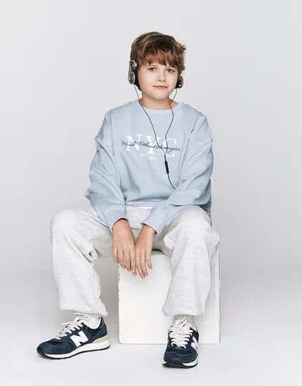 지오다노 주니어 테리 조거팬츠