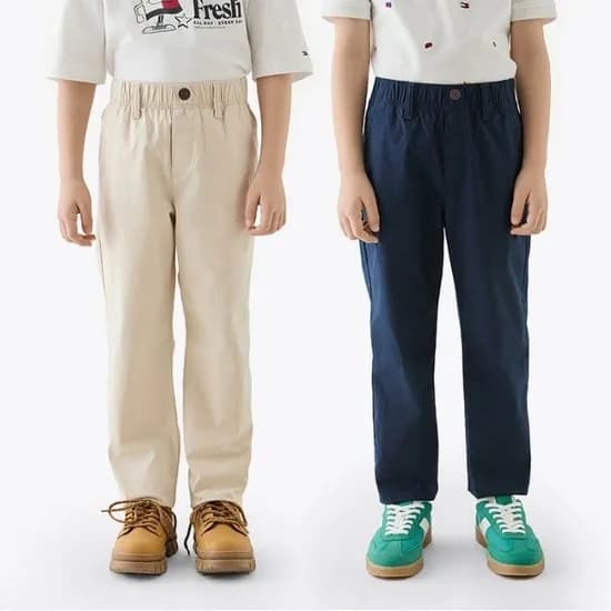 타미힐피거 아이 스트레치 포플린 팬츠