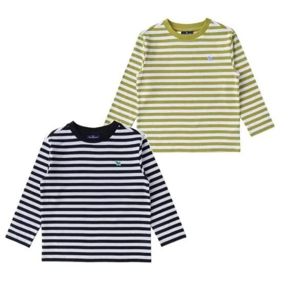 블루독 베이직 시그니쳐 스트라이프 티셔츠