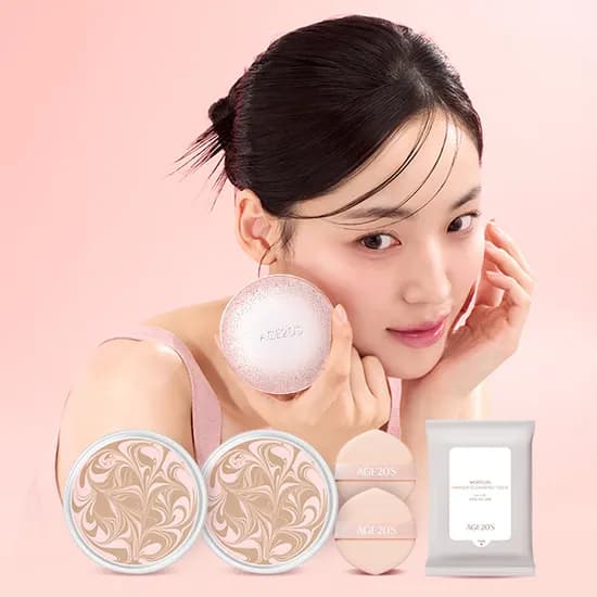 에이지투웨니스 뉴오리지널 스파클 에디션 핑크 케이스+리필 2개  19900원