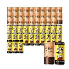 비락식혜 제로 238ml x 24캔 + 쿠퍼스 헛개차 175ml x 30캔 무배 18,870원