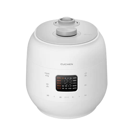쿠첸 더 핏 듀얼프레셔 6인용 전기압력밥솥 CRS-FWK0640W 129,000원
