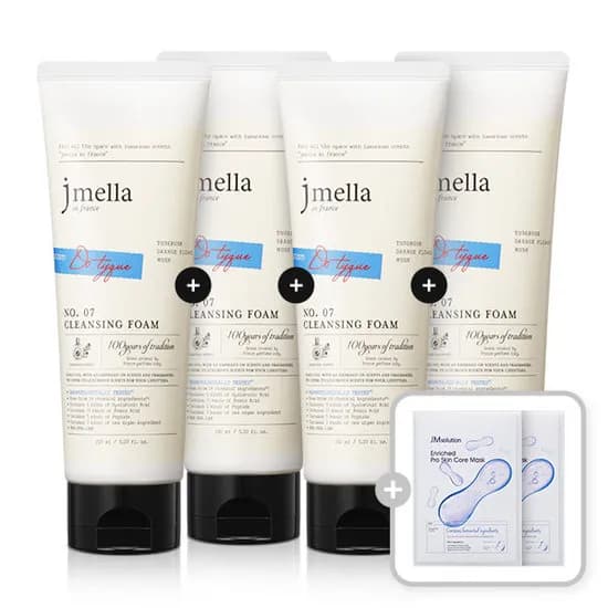 제이멜라 인 프랑스 도 티크 클렌징 폼 150ml 4개