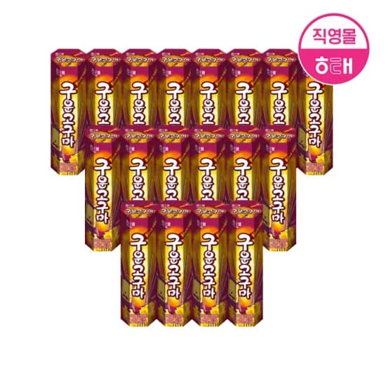 알리코인딜 해태제과 구운고구마 18개 6301원 초핫딜이쥬