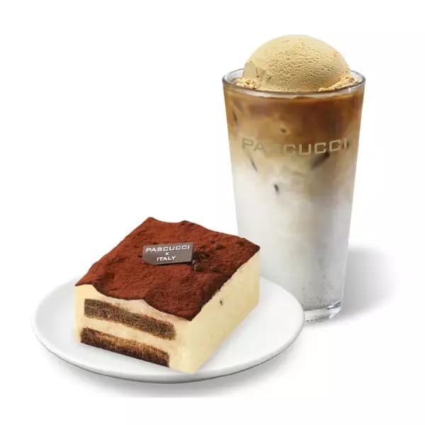 파스쿠찌 피넛 젤라또 카페라떼(R) + 카사타 티라미수(조각) 10720원 무배