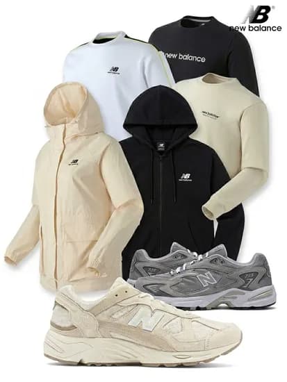 뉴발란스 헤리티지 레터링 맨투맨 긴팔티 19,500원 등 다양~