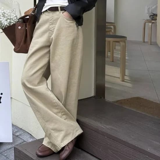 카치온 커브 와이드팬츠 35,430원 무배