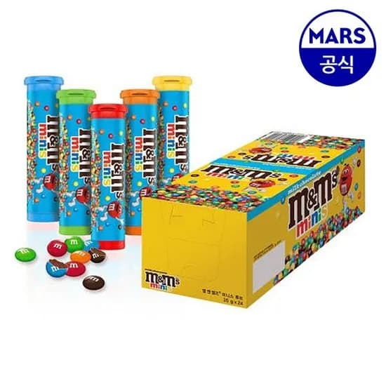 엠앤엠즈 미니 튜브 35g 24개 14,310원