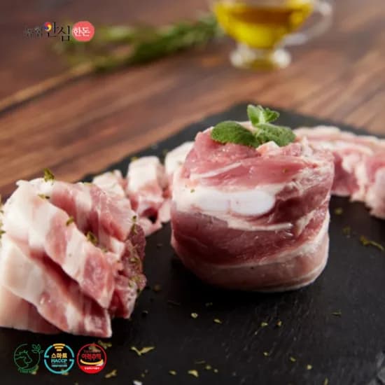 농협안심한돈 삼겹살 구이/수육 500g x 2팩 1kg 15,920원