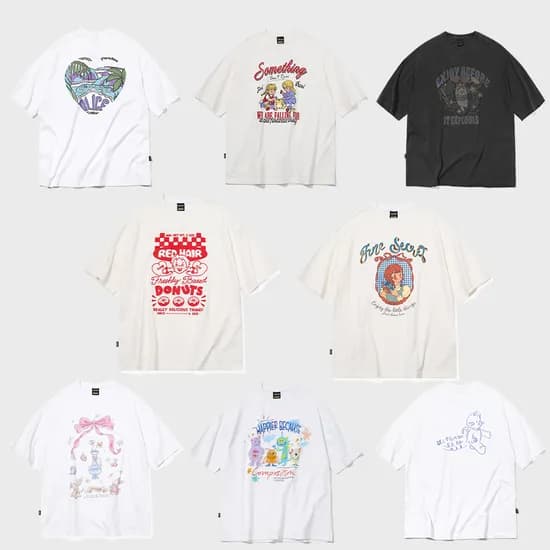 꼼파뇨 그래픽 반팔티 2장 28,080원 무배 핫딜