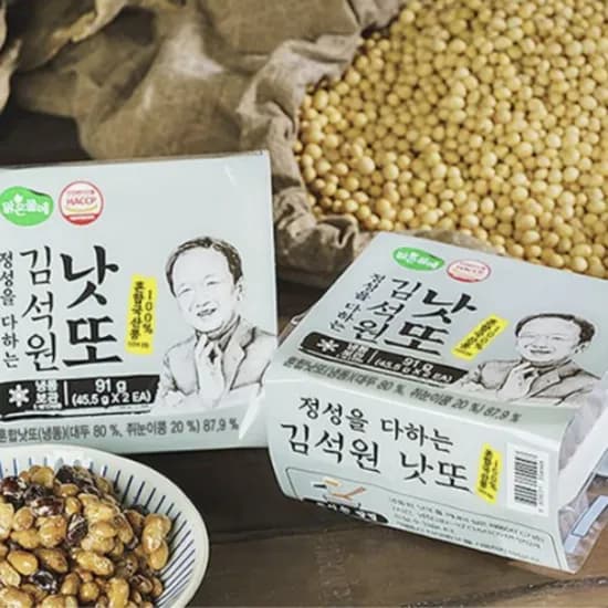 맑은물에 국산콩 김석원 믹스낫또 45.5g 42팩 29,100원