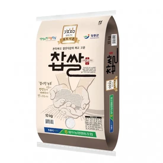 25년 국내산 찹쌀 10kg 32,100원