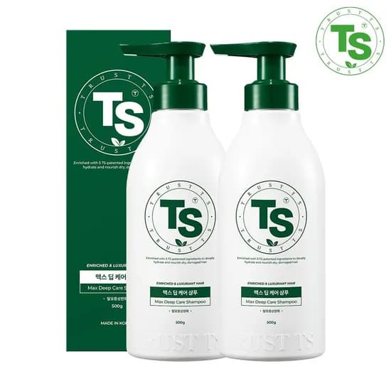 TS 맥스 딥케어 샴푸 TS 500g 2개 최종가 19,930원