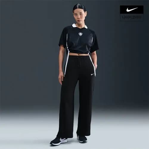 나이키 피닉스 플리스 하이웨이스트 와이드 팬츠 37620원 초핫딜