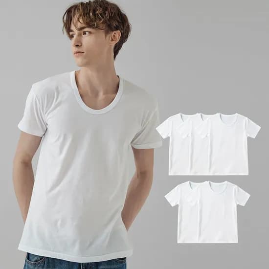 비와이씨 백색 5매입 반팔런닝 11,850원 무배