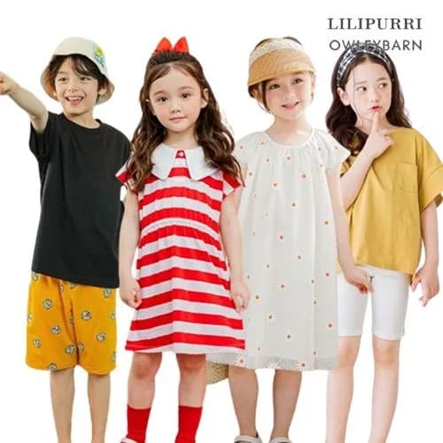 릴리푸리 티셔츠, 원피스, 상하복 2,720원 ~ 유배