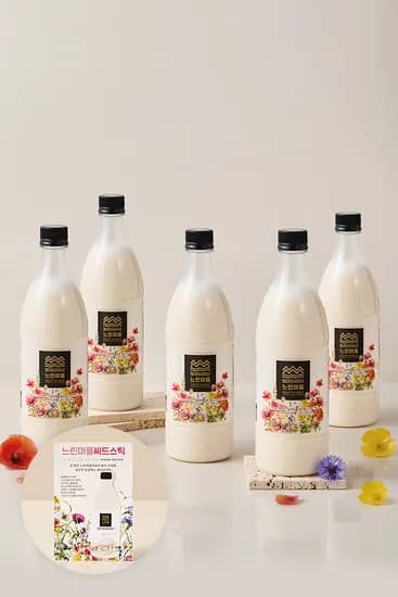 느린마을막걸리 5병 + 씨드스틱 랜덤 12,900원