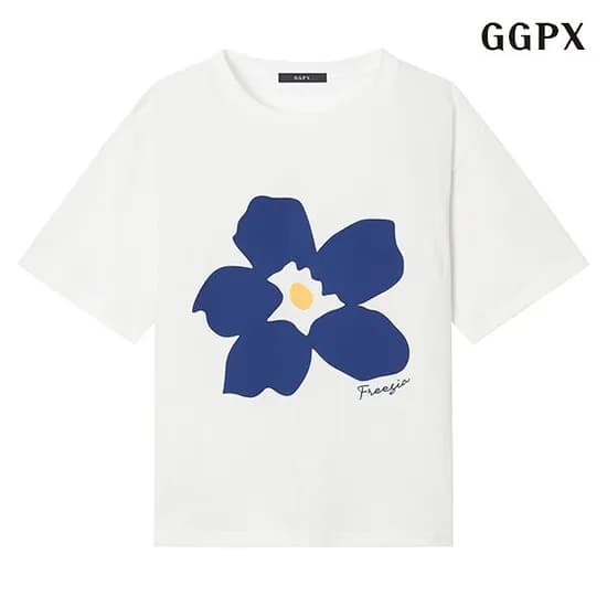 GGPX 빅 프린팅 라운드 반팔티셔츠 9,410원 무배