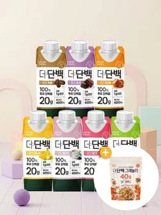 빙그래 더단백 드링크 36팩 39,970원 (선착 그래놀라증정)