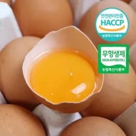 난각번호 1번 무항생제 대란 유정란 40구 20구 2판 18,330원