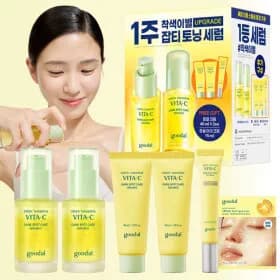 구달 청귤비타C 잡티케어 세럼30ml 2개+크림40ml 2개+아이크림15ml 27,500원