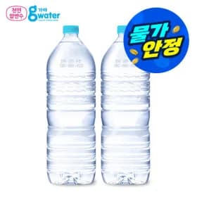 무라벨 생수 단일수원지 2L 24병 10,540원
