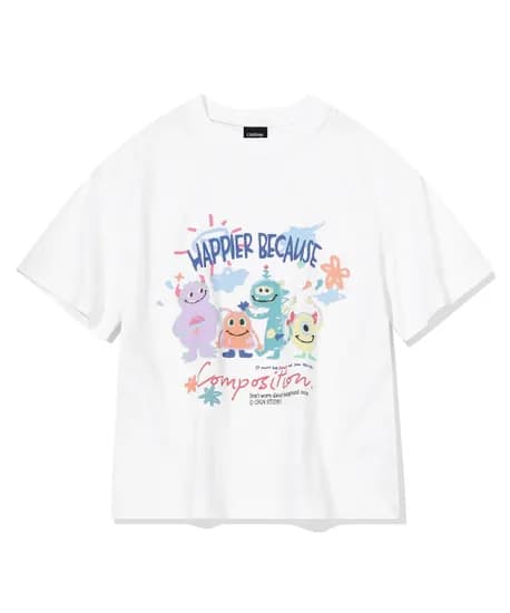 꼼빠뇨키즈 해피데이 반팔티