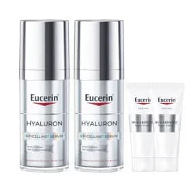 유세린 하이알루론 에피셀린 세럼 30ml 2개 나이트크림 7ml 2개