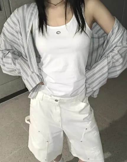 지오다노 슬리브리스 탱크탑 (9,600원/무배)