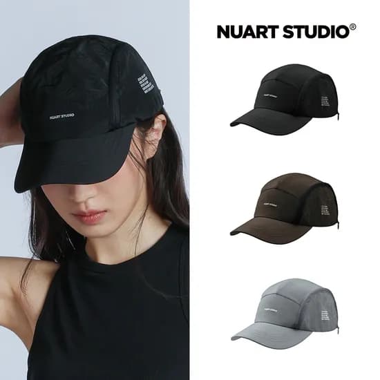 윈드 벤트 지퍼 러닝 볼캡 10,500원