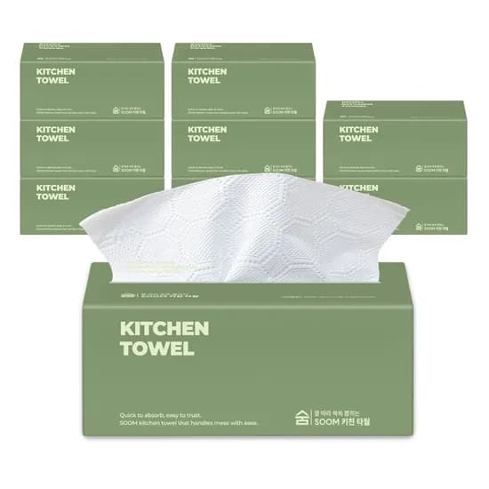 숨 키친타올 3겹 100매 9팩