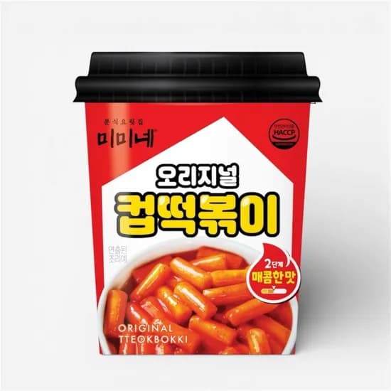 미미네 오리지널 컵떡볶이 8개