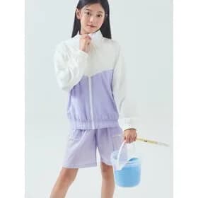 탑텐키즈 컬러블록 바람막이 쇼츠반바지 9420원(유배)