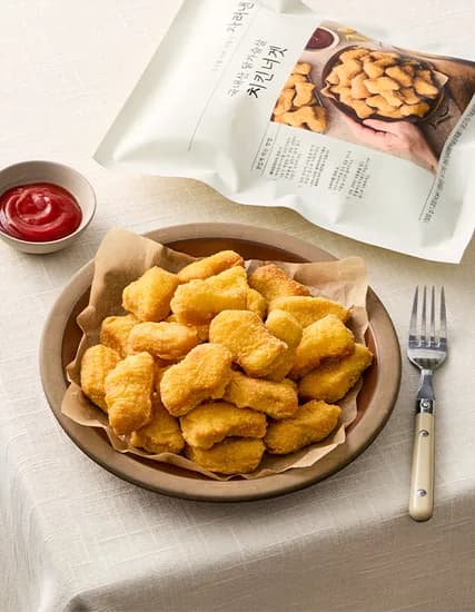 차려낸 국내산 닭가슴살 치킨너겟 500g 4,900원 무배