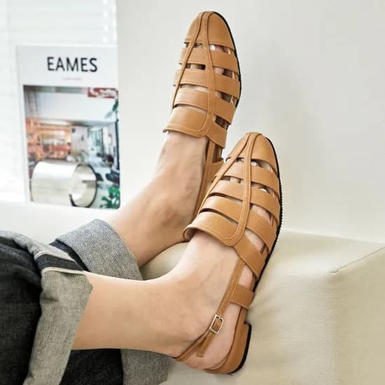 허시파피 소가죽 피셔맨 글래디 슬링백 샌들 41,670원