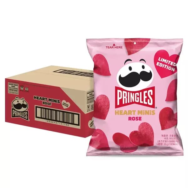 프링글스 하트 미니로즈 12개입 13,350원 무배