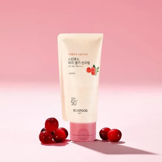 스킨푸드 베리 생기 선크림 50ml 3,000원