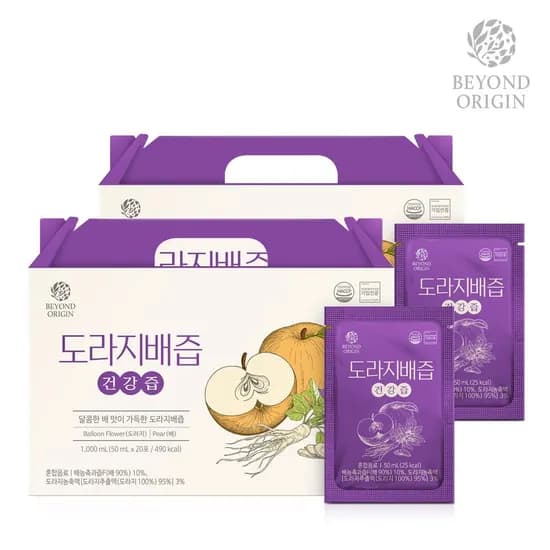 비욘드오리진 도라지배즙 건강즙 50ml 40포