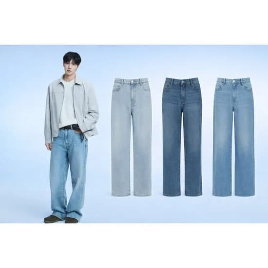 폴햄 사방스판 청바지