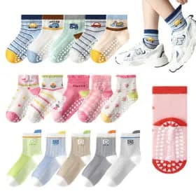 유아 여름용 매쉬 미끄럼방지양말 5켤레 6,750원