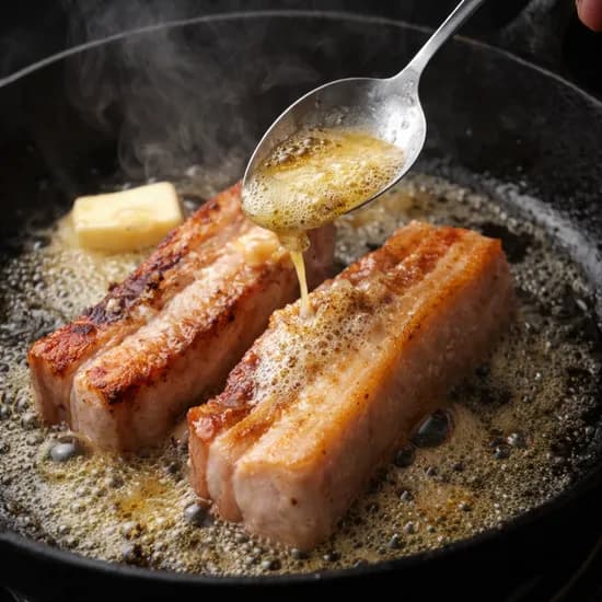 에이징그라운드 듀록 흑돼지 버터 삼겹살 스테이크 500g + 500g 21,900원